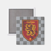 Harry Potter | Gryffindor House Pride Crest Magneet (Voorkant / Achterkant)