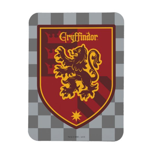 Harry Potter | Gryffindor House Pride Crest Magneet (Verticaal)