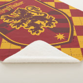 Harry Potter | Gryffindor House Pride Crest Sherpa Deken (3/4)