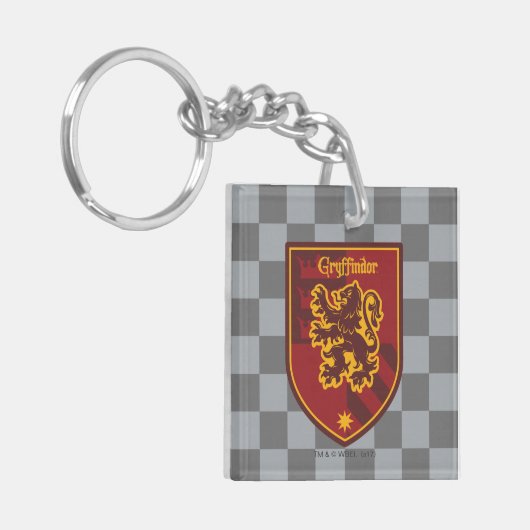 Harry Potter | Gryffindor House Pride Crest Sleutelhanger (Voorkant Links)