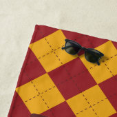 Harry Potter | Gryffindor House Pride Crest Strandlaken (In situ)