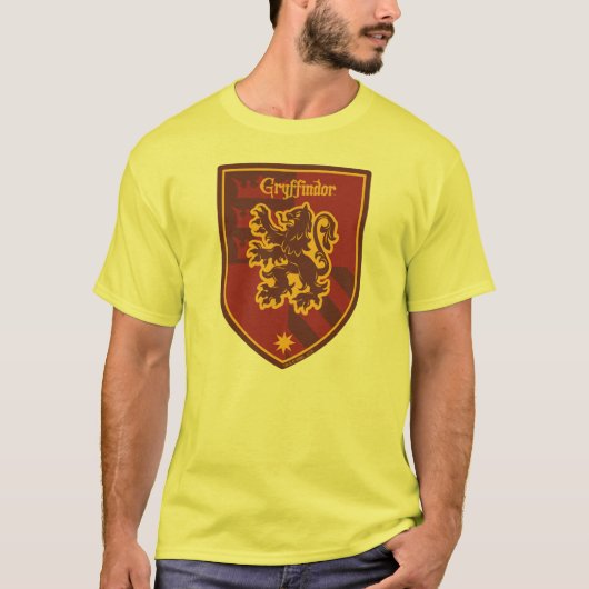 Harry Potter | Gryffindor House Pride Crest T-shirt (Voorkant)
