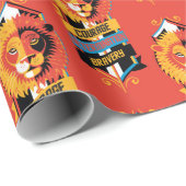 Harry Potter | GRYFFINDOR™ House Traits Sigil Cadeaupapier (Rol Hoek)