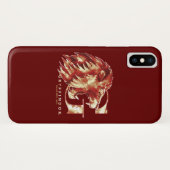 Harry Potter | GRYFFINDOR™ Leeuw Aquarel Case-Mate iPhone Case (Achterkant (horizontaal))