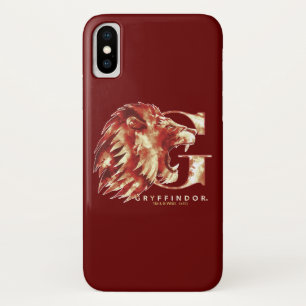 Harry Potter GRYFFINDOR™ Leeuw Aquarel iPhone X Hoesje