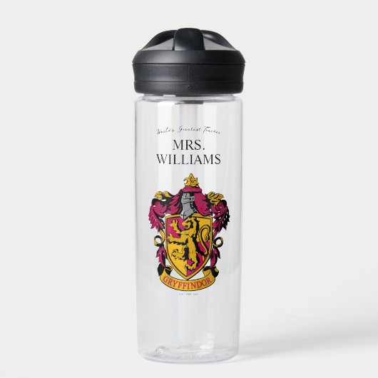 Harry Potter | Gryffindor Leraar Personeel Waterfles (Voorkant)