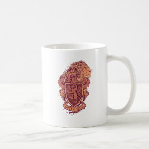 Harry Potter   Gryffindor Lion Crest Koffiemok