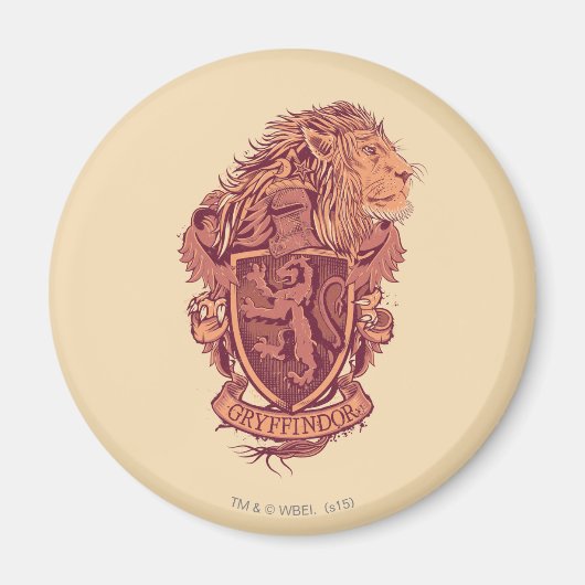 Harry Potter | Gryffindor Lion Crest Magneet (Voorkant)