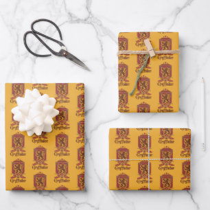 Harry Potter   Gryffindor QUIDDITCH™-badge Inpakpapier Vel