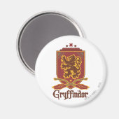 Harry Potter | Gryffindor QUIDDITCH™-badge Magneet (Voorkant / Achterkant)