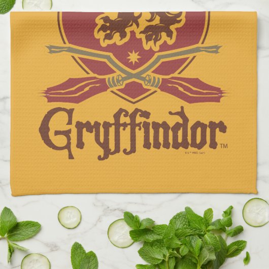 Harry Potter | Gryffindor QUIDDITCH™-badge Theedoek (Gevouwen)