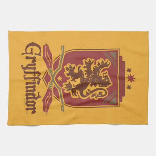 Harry Potter | Gryffindor QUIDDITCH™-badge Theedoek (Horizontaal)