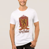 Harry Potter | Gryffindor QUIDDITCH™-badge Tri-Blend Shirt (Voorkant)