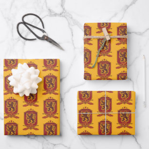 Harry Potter Gryffindor QUIDDITCH™ Crest Inpakpapier Vel