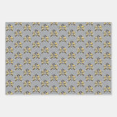 Harry Potter | Gryffindor QUIDDITCH™ Crest Inpakpapier Vel (Voorkant 2)