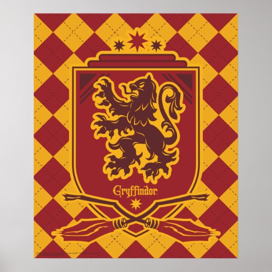Harry Potter | Gryffindor QUIDDITCH™ Crest Poster (Voorkant)