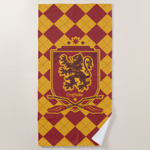 Harry Potter Gryffindor QUIDDITCH™ Crest Strandlaken