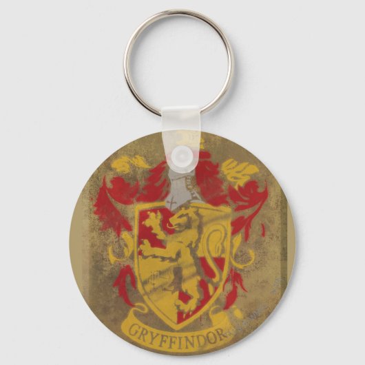 Harry Potter | Gryffindor - Retro House Crest Sleutelhanger (Voorkant)
