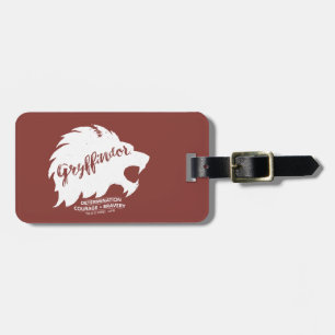 Harry Potter GRYFFINDOR™ Silhouettypografie Bagagelabel