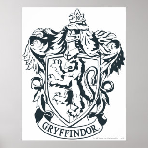 Harry Potter   Gryffindor Sjabloon Schets Poster