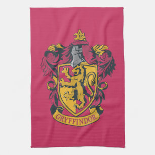 Harry Potter Gryffindor Wapen Goud en Rood Theedoek
