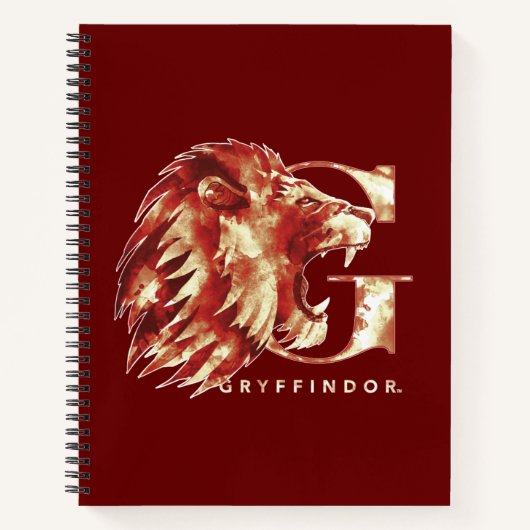 Harry Potter | GRYFFINDOR™-Waterverf Notitieboek (Voorkant)