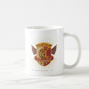 Harry Potter   Gryffindor ZWERFVLUGT Captain Emble Koffiemok