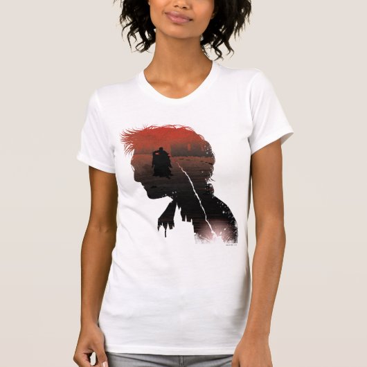 Harry Potter Harry & Voldemort Wizard Duel T-shirt (Voorkant)