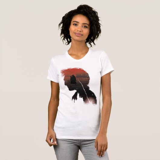 Harry Potter Harry & Voldemort Wizard Duel T-shirt (Voorkant volledig)