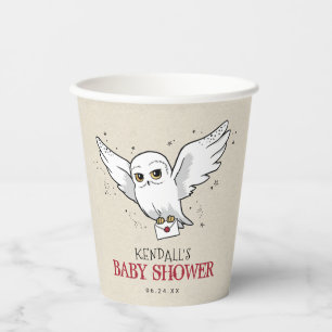 Harry Potter   Hedwig Babyfeestje Papieren Bekers