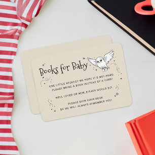 Harry Potter Hedwig - Boeken voor Baby Uitnodigi Kaart