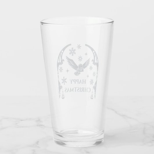 HARRY POTTER™ Hedwig Holiday Letter Glas (Achterkant)