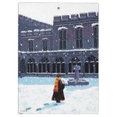 HARRY POTTER™ & Hedwig in HOGWARTS™ Courtyard Klembord (Achterkant)