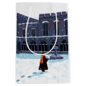 HARRY POTTER™ & Hedwig in HOGWARTS™ Courtyard Medium Cadeauzakje (Voorkant)