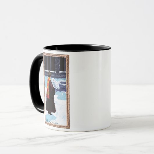 HARRY POTTER™ & Hedwig in HOGWARTS™ Courtyard Mok (Voorkant links)