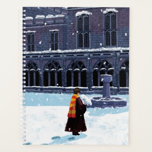 HARRY POTTER™ & Hedwig in HOGWARTS™ Courtyard Planner (Voorkant)