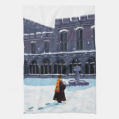 HARRY POTTER™ & Hedwig in HOGWARTS™ Courtyard Theedoek (Verticaal)