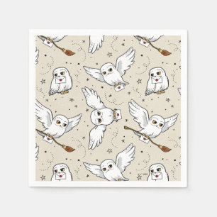 Harry Potter Hedwig Patroon - Baby Shower Servet