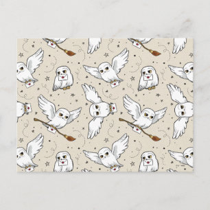 Harry Potter Hedwig Patroon Briefkaart