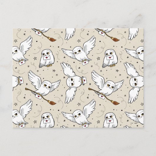 Harry Potter | Hedwig Pattern Briefkaart (Voorkant)