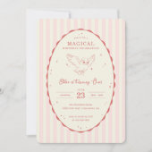 Harry Potter Hedwig Pink Magical Birthday Kaart (Voorkant)