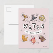 HARRY POTTER™ | Heks in Opleiding Briefkaart (Voorkant / Achterkant)