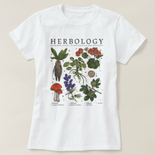 Harry Potter Herbologie Planten met korte mouwen T-shirt