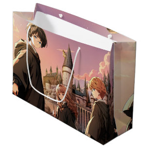 HARRY POTTER™ Hermelien & Ron HOGWARTS™ Anime Scen Groot Cadeauzakje