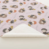 HARRY POTTER™, Hermelien & Ron Vliegpatroon Sherpa Deken (3/4)