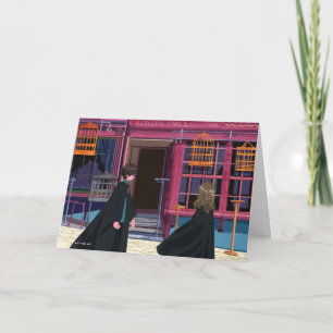 HARRY POTTER™ & Hermione bij Eeylops Owl Emporium Kaart