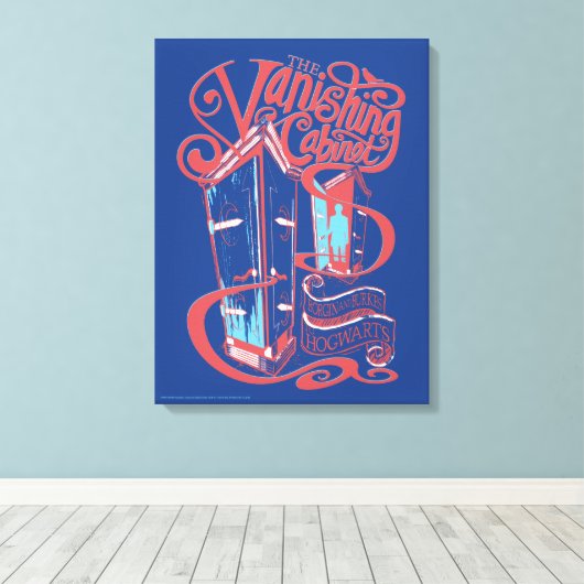 Harry Potter | Het deense kabinet Canvas Afdruk (Insitu (Houten vloer))