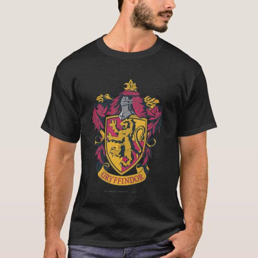 Harry Potter | het Goud en het Rood van CREST T-shirt (Voorkant)