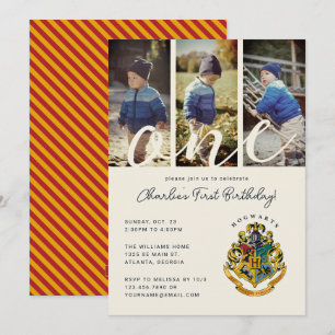 Harry Potter   Hogwarts 1e verjaardagsfoto Kaart