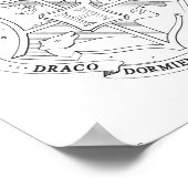 HARRY POTTER™ HOGWARTS™ Affiche de coloration CRES (Coin)